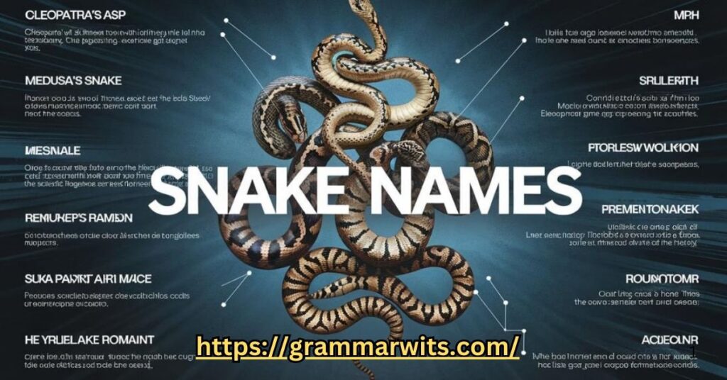 Famous Snake Names 🐍