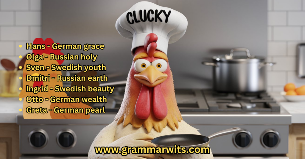 Cute Chicken Names