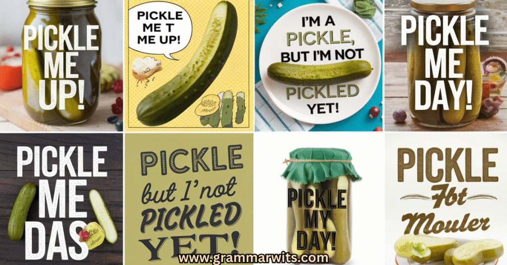 Gherkin' Around: Office-Appropriate Puns