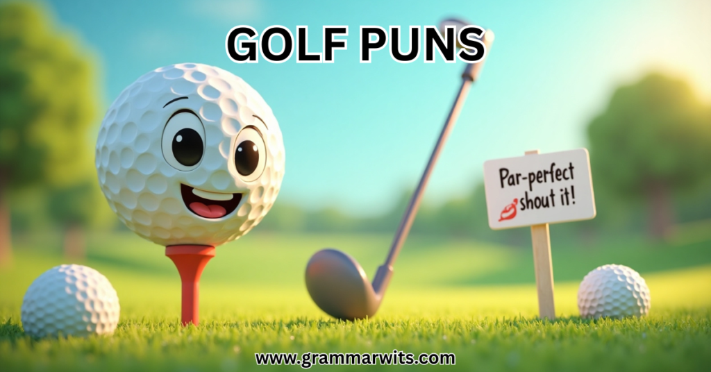Tee-rific One-Liners That Drive Straight to the Funny Bone