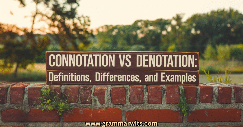 Critical Differences: A Side-by-Side Analysis
Connotation vs Denotation Definitions