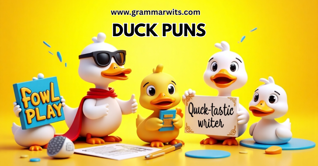 Duck Puns For Special Occasions