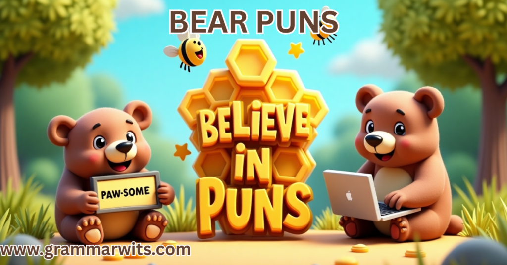 How To Create Your Own Bear Puns