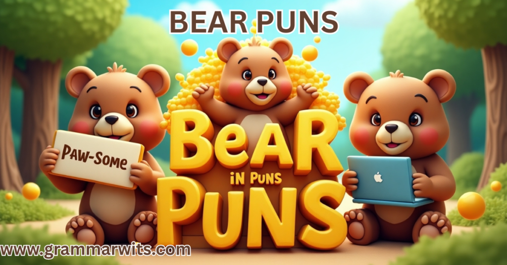 Bear Pun Idioms That Turn Phrases On Their Head
