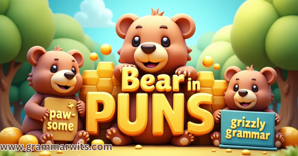 Bear Pun Phrases to Drop Into Conversation