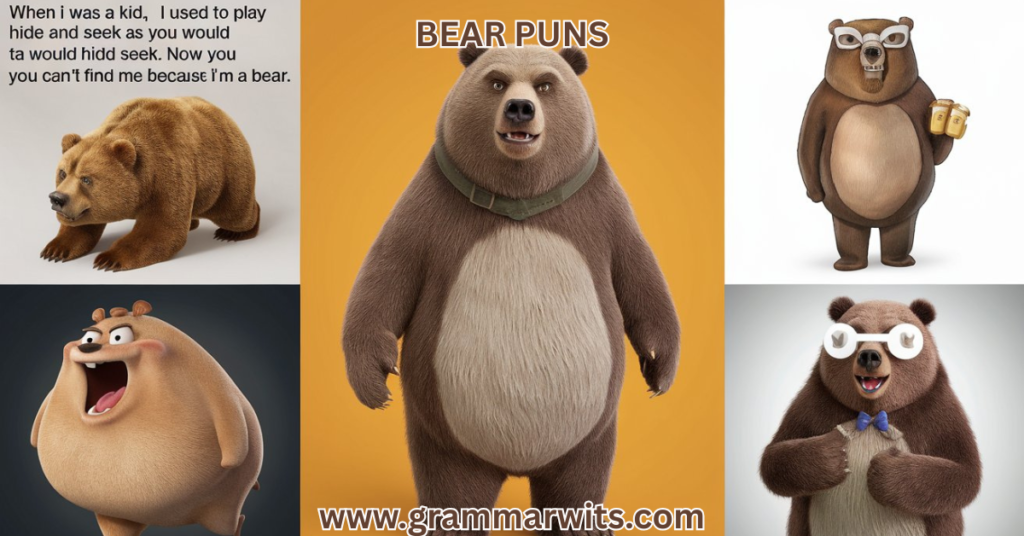 200+ Bear Puns That Are Unbearably Funny