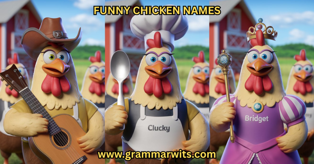 Funny Chicken Names: Clever to Cute and Cool to Adorable