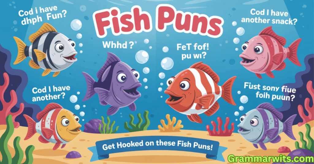 Visual & Situational Fish Puns