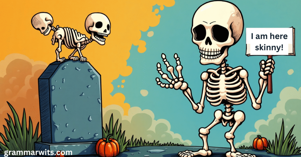 Seasonal Skeleton Wordplay Beyond Halloween