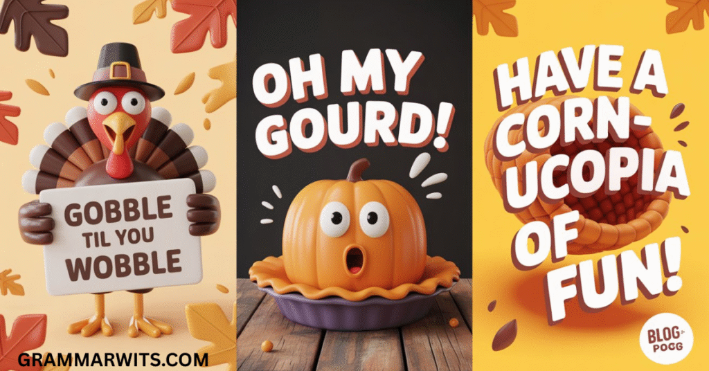 Gravy Train: Saucy One-Liners thanksgiving puns
