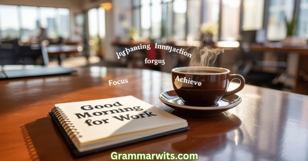 Success-Driven Good Morning Quotes for Career Growth