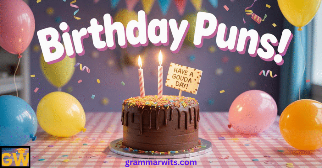 Birthday Puns To Make the B-Day Extra-Special