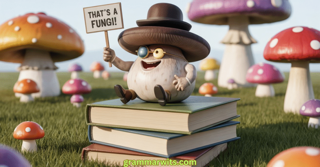 Portobello and Goodbye: Mushroom Puns for Farewells