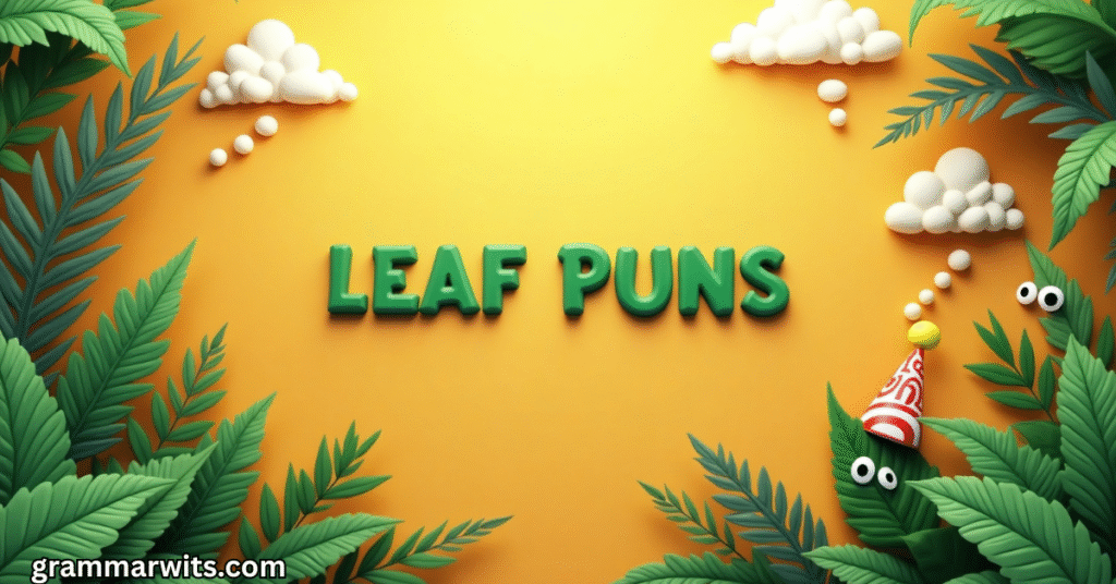 Creating Your Own Leaf Puns: A Quick Guide