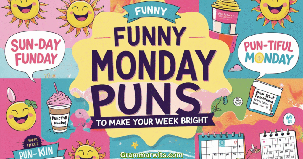Coffee & Monday Combo Puns