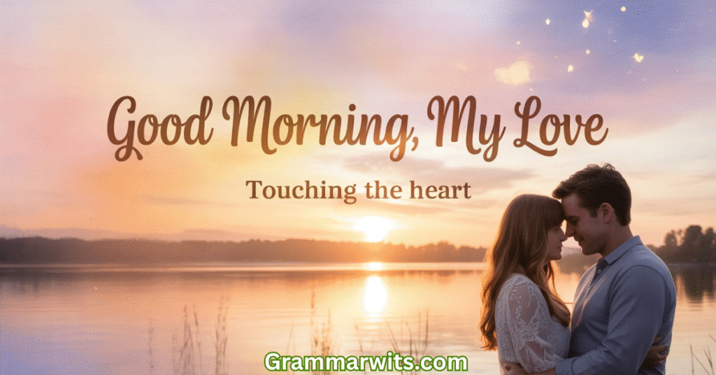 Good Morning Messages for Him that Touches the Heart