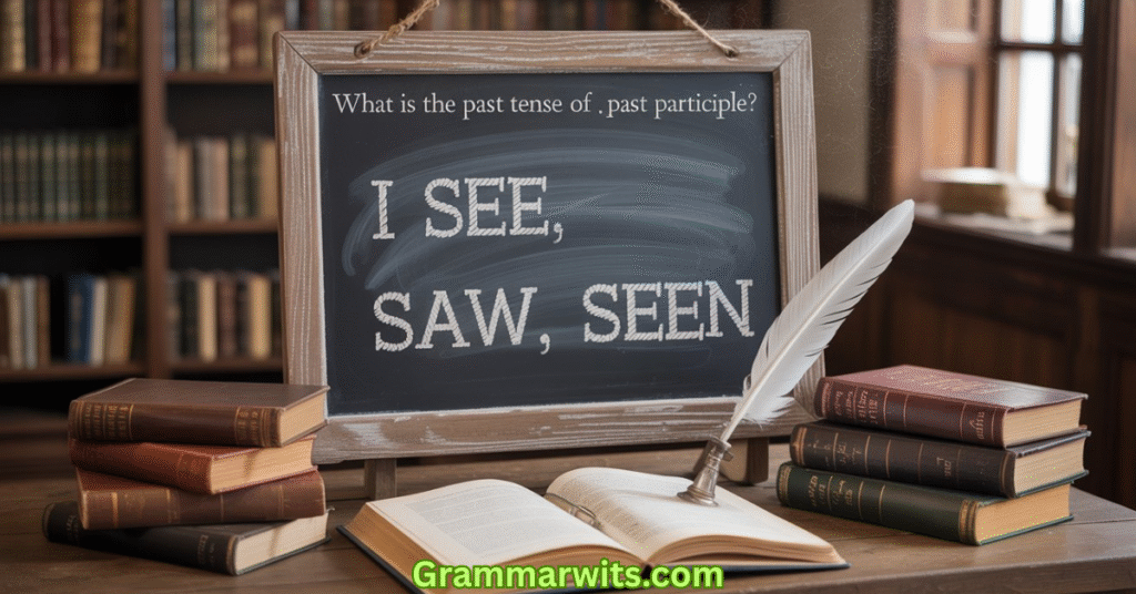 What is the Past Tense of See and its Past Participle?