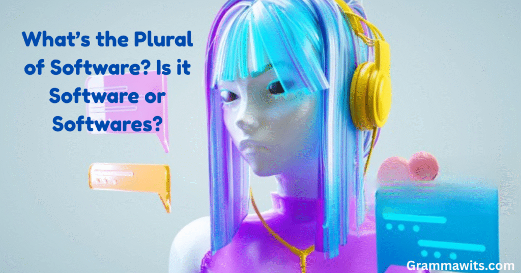 What’s the Plural of Software? Is it Software or Softwares?