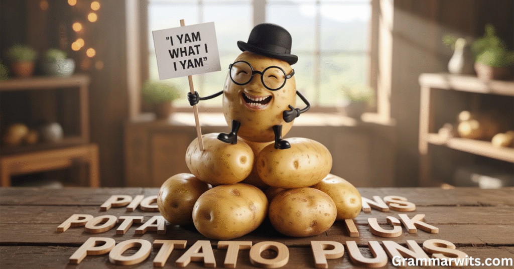Seasonal Potato Puns Throughout the Year