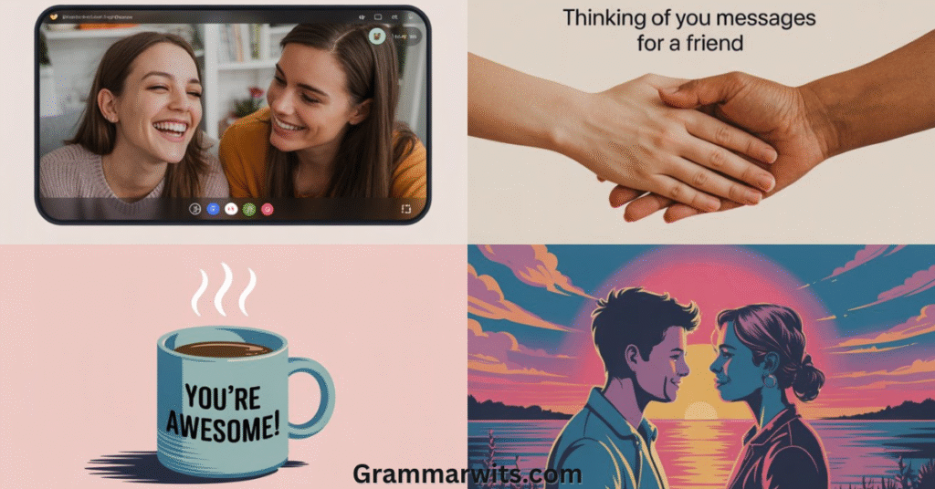50+ Thinking of You Messages for a Friend