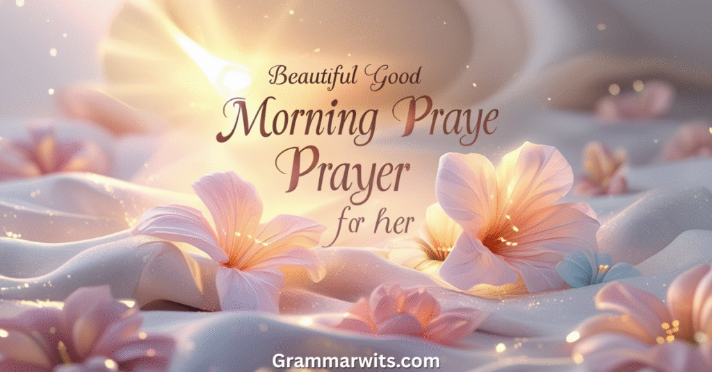 50+ Beautiful Good Morning Prayer for Her