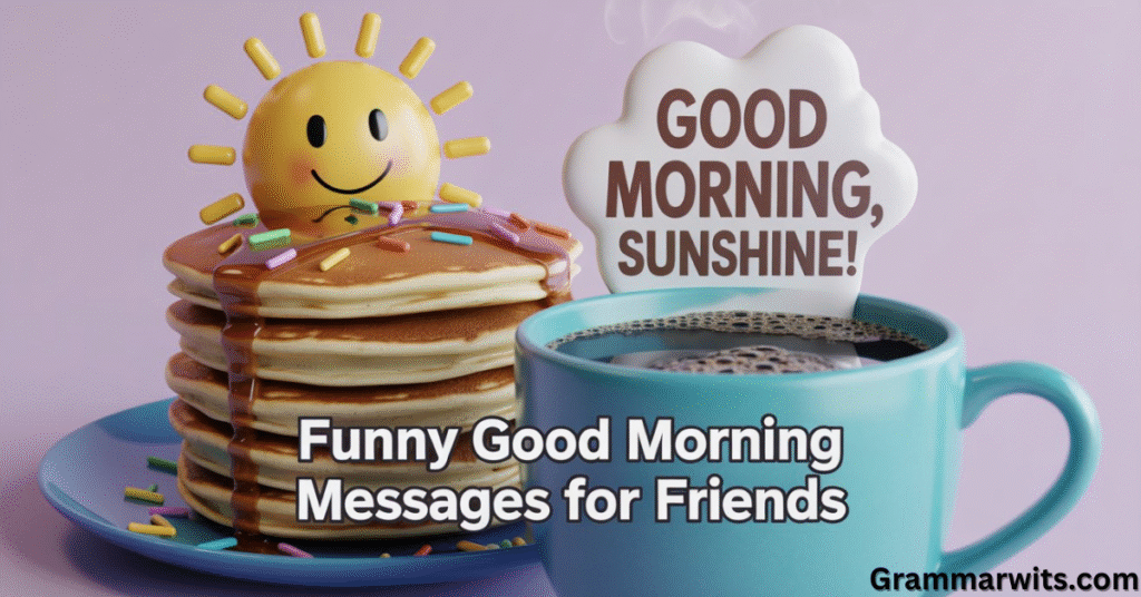 50+ Funny Good Morning Messages for Friends
