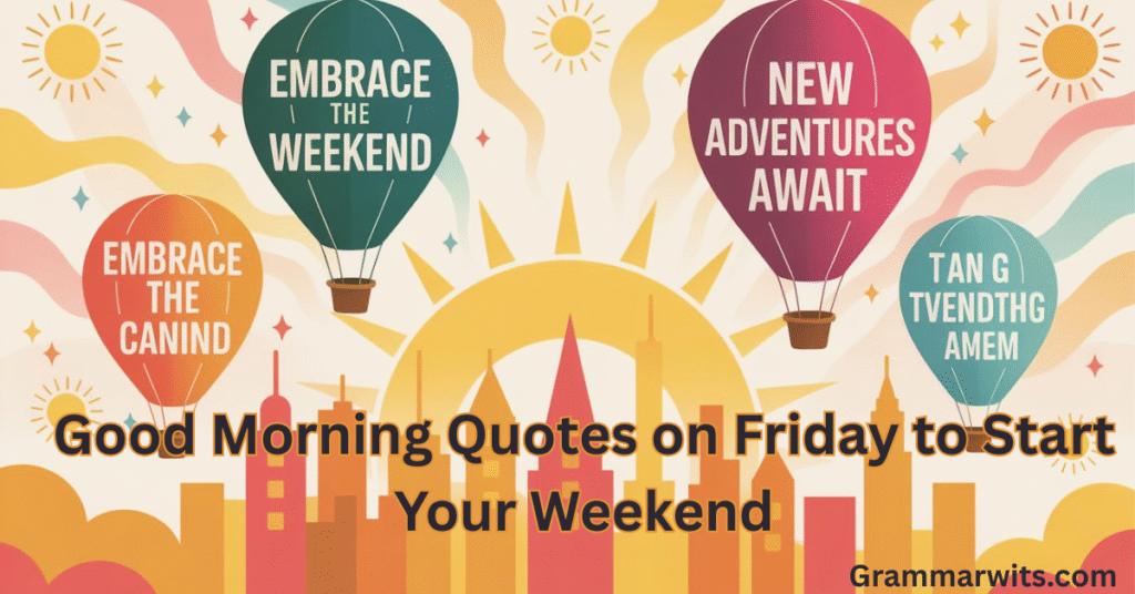 Spiritual Friday Morning Reflections