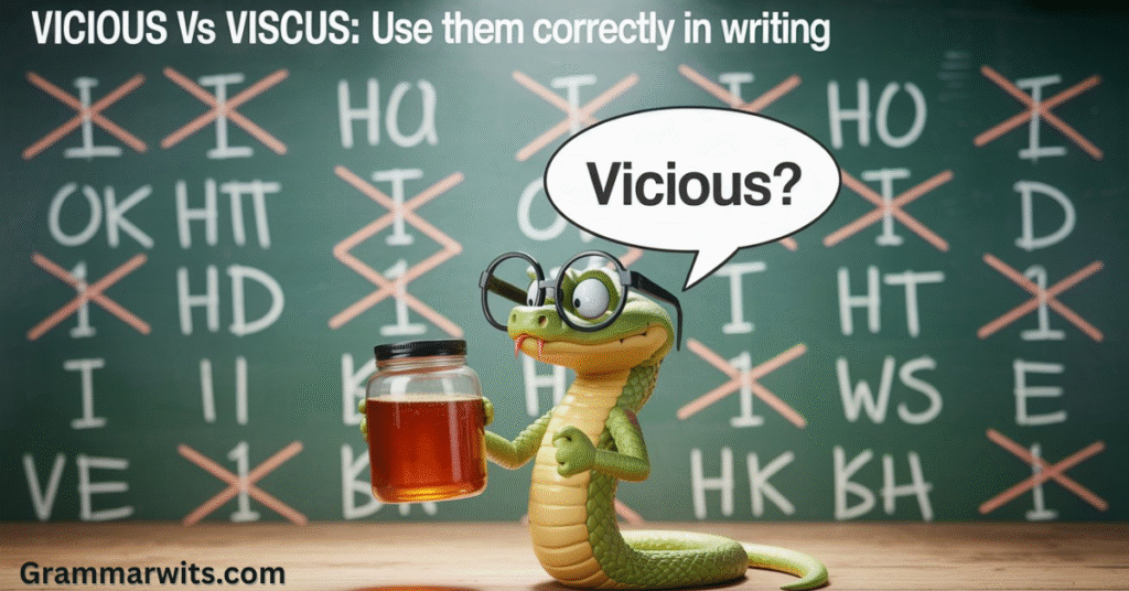 Vicious vs Viscous: Use Them Correctly in Writing