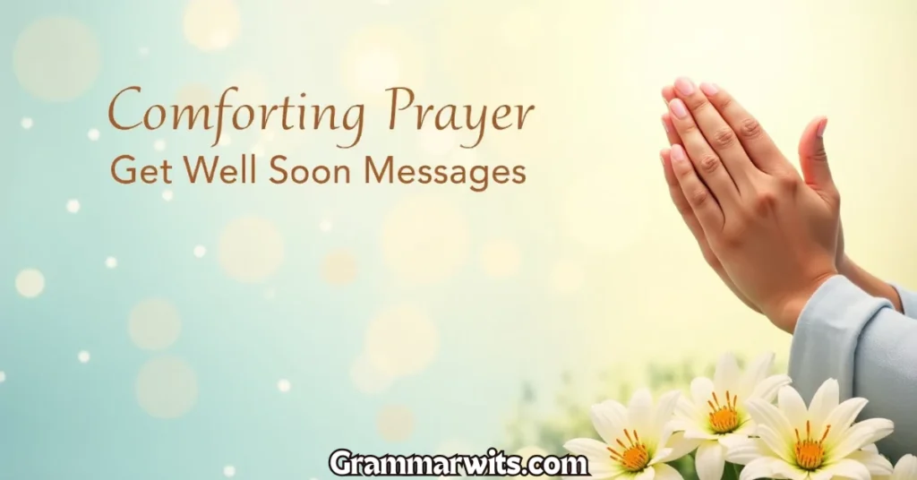 20+ Comforting Prayer Get Well Soon Messages