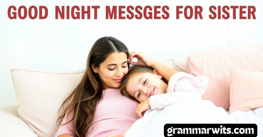 Extended Good Night Messages
far away sister good night messages, heart-touching messages for sister, sisterly love good night quotes,