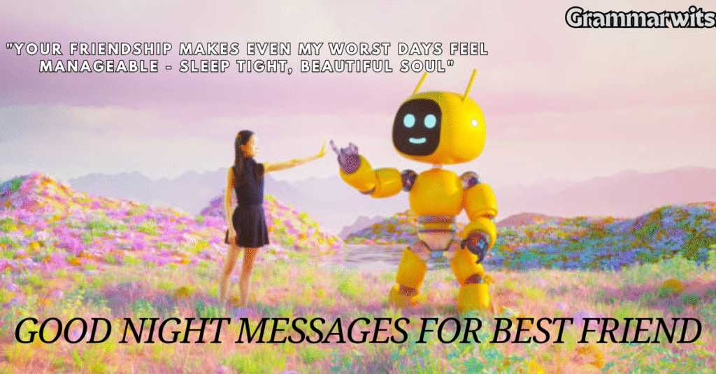 40+ Good Night Messages for Best Friend