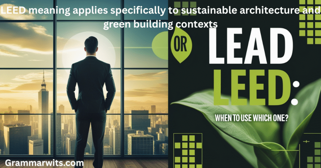 LEED Usage Requirements GreenConstructionTrends MetalVsAcronym